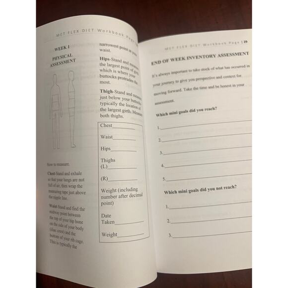 The Met Flex Diet Workbook Ian K. Smith MD Daily Companion to the 6 week Program - Picture 3 of 4